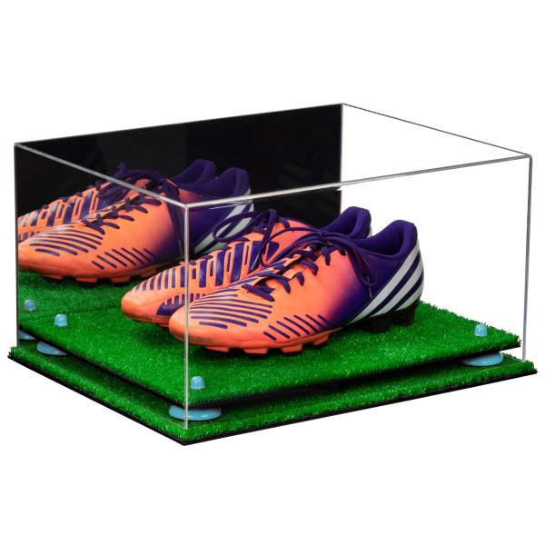 Better Display Cases アクリルシューズペアディスプレイケース サッカースパイク ...