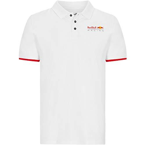 レッドブル・レーシングF 1男子クラシックポロシャツ(2 XL、ホワイト)