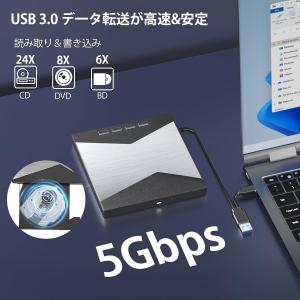 外付けブルーレイドライブ 4K UHD BD再...の詳細画像3