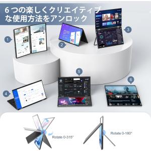 デュアル モバイルモニター 15.6インチ 2...の詳細画像4