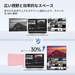 デュアル モバイルモニター 15.6インチ 2...の詳細画像5