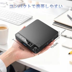 ミニDVDプレーヤー 1080PフルHD HD...の詳細画像5