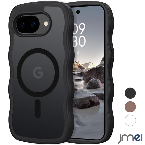Google Pixel 10a ケース ウェーブ 波型 なみなみ ピクセル10a スマホケース M...