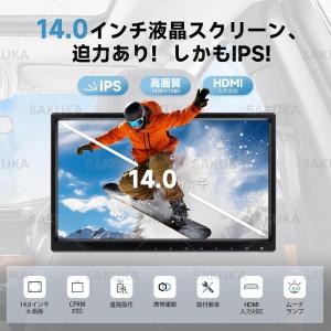 ヘッドレストモニター リアモニター 14インチ...の詳細画像1