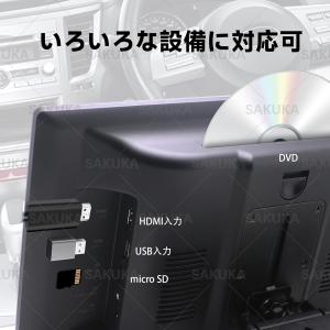ヘッドレストモニター リアモニター 14インチ...の詳細画像2