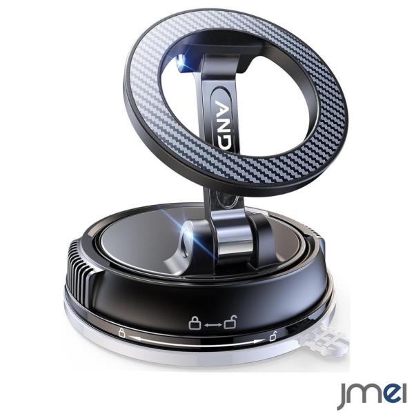 スマホホルダー 車載ホルダー マグネット 折りたたみ マグネット超強磁力 高級合金素材 360度回転...