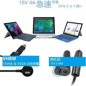 Surface Pro 6 車載用 充電器 U...の詳細画像5