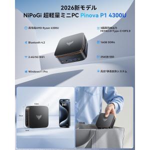 ミニpc windows11 mini pc ...の詳細画像2