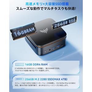 ミニpc windows11 mini pc ...の詳細画像4