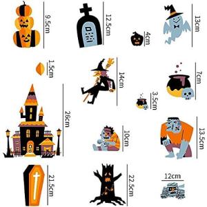 ウォールステッカー ハロウィン 飾り 窓ステッ...の詳細画像2