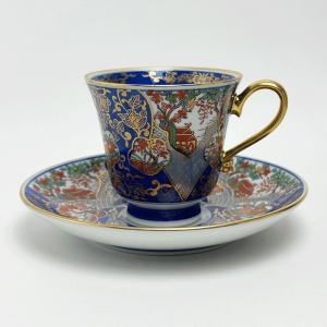 其泉窯 有田焼 琳派古伊万里 コーヒー碗皿|コーヒーカップ ソーサー