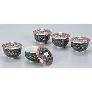 1503  九谷焼　金亀甲模様　茶器セット　急須1  湯呑蓋付5  金彩 1503 九谷焼 金亀甲模様 茶器セット 急須1 湯呑蓋付5 金彩
