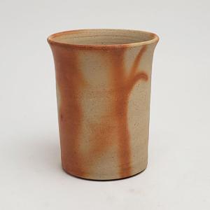 備前焼 麦酒呑（大）（緋襷）| おしゃれ 日本製 山口県 和食器 陶器