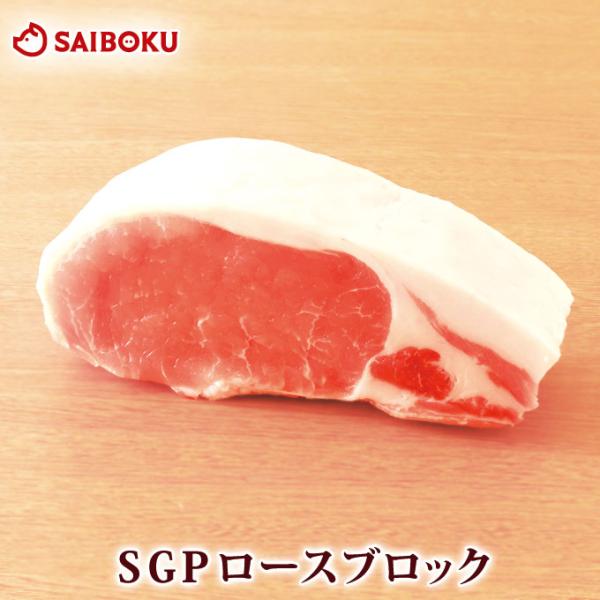 ギフト ホワイトデー 内祝い 肉 SGP ロース ブロック 300g 贈り物 贈答品 お礼 お取り寄...