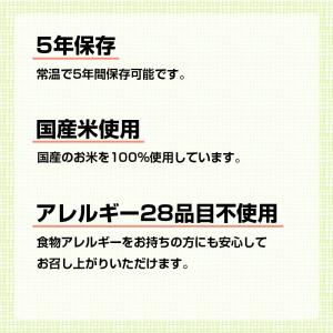 アルファー食品 安心米 しょうがご飯(玄米入り...の詳細画像3