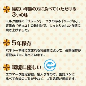 尾西食品 尾西のひだまりパン チョコ 1個の詳細画像2