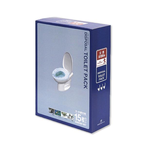 サニタクリーン・簡単トイレセット15枚セット A4判タイプ箱入