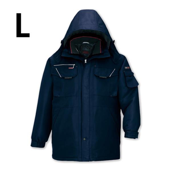 TULTEX エコノミー防寒コート L ネイビー