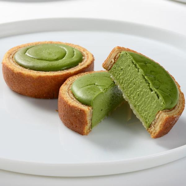 【チーズinタルトバウム（抹茶）】バウムクーヘン チーズケーキ タルト 御礼 お祝い お返し 内祝 ...
