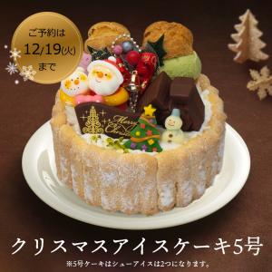 クリスマスアイスケーキ【5号】