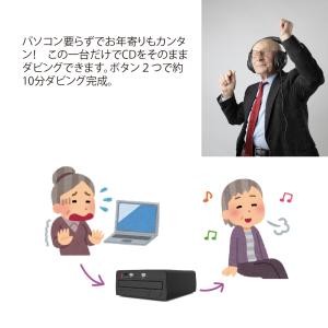 【公式】サイエル CDダビング機 レコーダー ...の詳細画像3