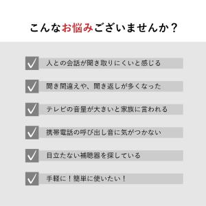 【公式】 サイエル 補聴器 ハッキリさん プロ...の詳細画像3
