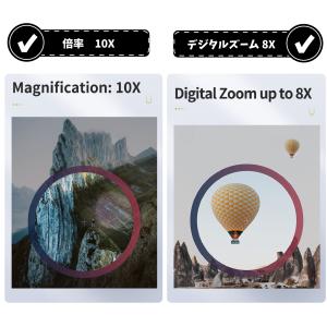 【公式】 双眼鏡 録画 デジタルカメラ 録画機...の詳細画像3