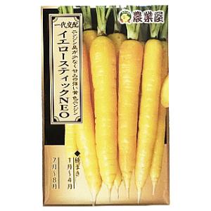ニンジンの種 イエロースティックＮＥＯ 小袋 ( 野菜の種 にんじん 人参 )