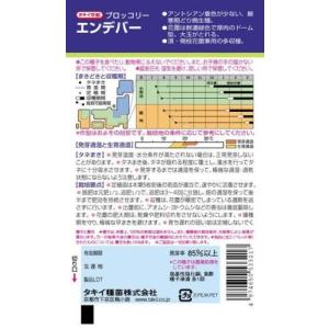 ブロッコリーの種 エンデバーSP 小袋(DF ...の詳細画像1