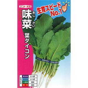 味菜 (葉大根の種) 2dl ( 野菜の種 )