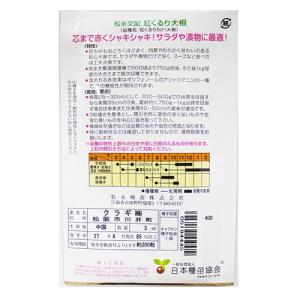 大根の種 紅くるり 2.5ml ( 野菜の種 )の詳細画像1