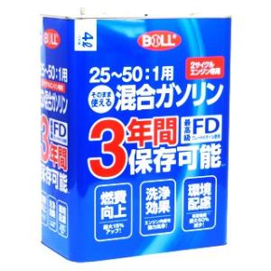 混合ガソリン25〜50対1　長期保存タイプ　4L