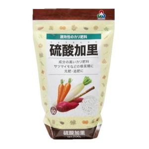 朝日 硫酸加里 700g 元肥 追肥用 家庭菜園 根菜類用  園芸 ガーデニング 野菜 さつまいも じゃがいも いも類 肥料 化成肥料
