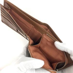 二つ折り財布 メンズ 本革 ブランド 61r6...の詳細画像5