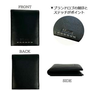 二つ折り財布 メンズ レディース 本革 ファス...の詳細画像3