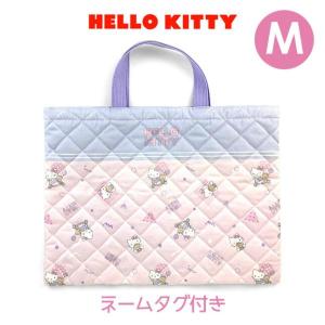 レッスンバッグ 女の子 qkt3-1900 Hello Kity ハローキティ コットン