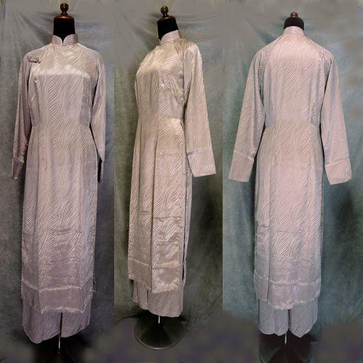 上下セットカラーのアオザイ!!　SIZE S