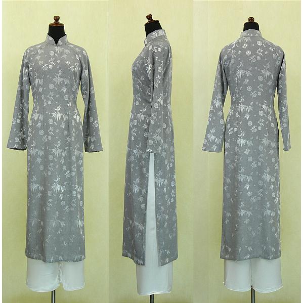 お手入れ簡単!!役立つシンプルアオザイ!!　SIZE S