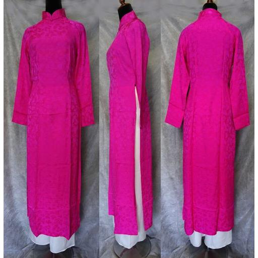 シルクのシンプルアオザイ！！　ＳＩＺＥ　M
