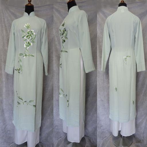 貴重!!手刺繍アオザイで差をつけて!!　SIZE M