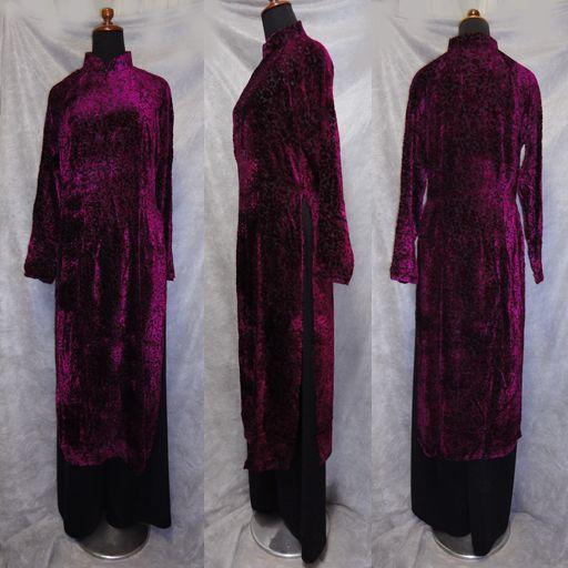 楽しめるフロッキー!!　ステキなアオザイ!!　　SIZE L