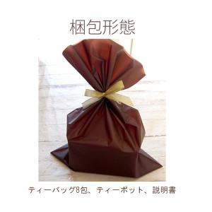 お花のティーバッグティーポットセット ノンカフ...の詳細画像4