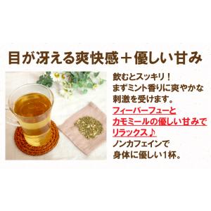 フィーバーフュー お天気ずきんのハーブティー3...の詳細画像4