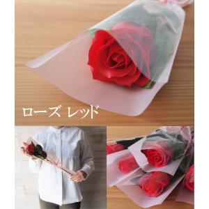 一輪花束 ソープフラワー 1本ブーケ 1輪ブー...の詳細画像1
