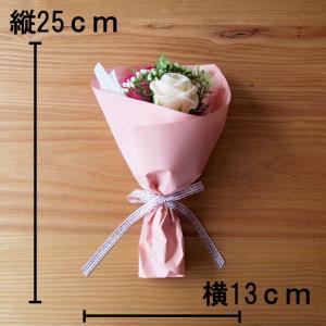 ソープフラワー ミニブーケ1個 (ローズ 花束...の詳細画像5