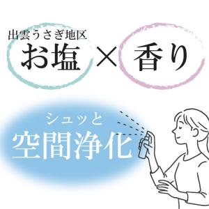 出雲お清め塩スプレー 100ml 出雲うさぎ地...の詳細画像1