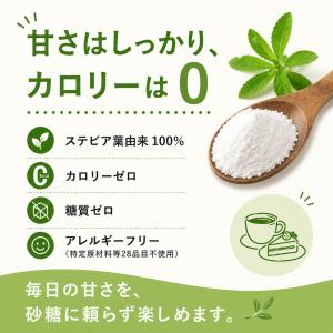 ステビアパウダー 40g ステビア 甘味料 天...の詳細画像5