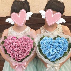 ソープフラワー ハートのアレンジ 1個 花束 ...の詳細画像3