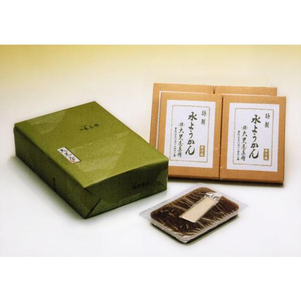 冬季限定　越前福井の水ようかん 小4枚3月10日発送にて今季終了いたします