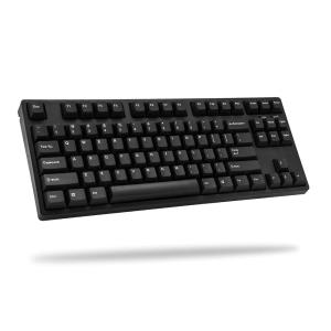 iKBC CD87 v2 メカニカルキーボード チェリーMX サイレントレッドスイッチ WindowsとMac用 テンキーレス人間工学キーボード PB